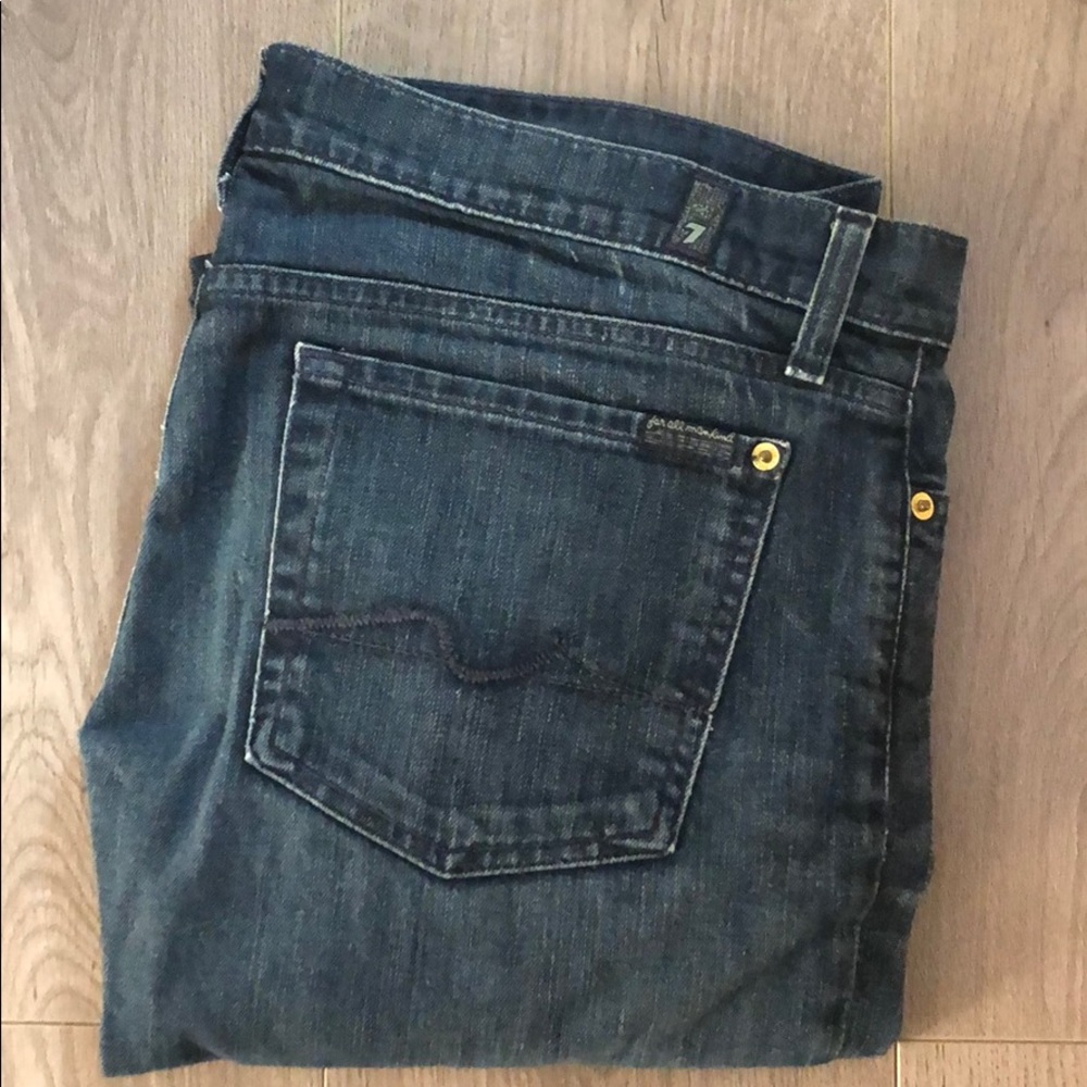 7 For All Man Kind Women’s Low-rise Jeans